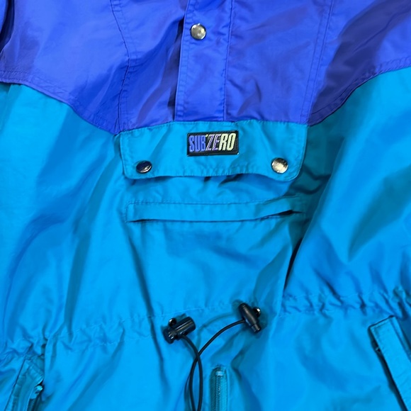 VTG 80/90’s Sub Zero Waterproof & Wind Proof Pull Over Jacket Men’s L Unisex - Picture 2 of 12